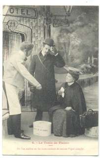 Railway TRAIN Love pleasure 1900s postcard SET of 10  