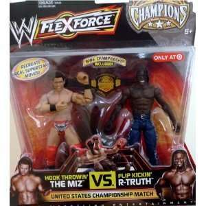  Mattel WWE Wrestling FlexForce Champions Exclusive Action 