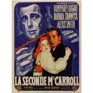  The Two Mrs. Carrolls (1947) 27 x 40 Movie Poster Foreign 