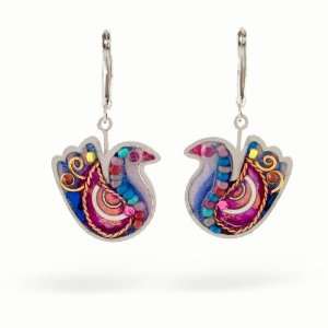  Purple Dove Earrings from the Artazia Collection #660 NE 