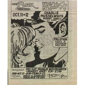  Charlie Musselwhite The Bank Concert Ad 1968