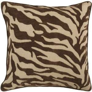  22 Brown and Beige Hot Animal Print Decorative Down Throw 