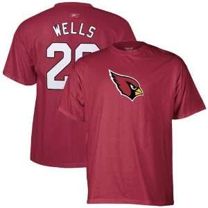  NFL Reebok Arizona Cardinals #26 Chris Wells Red Scrimmage 