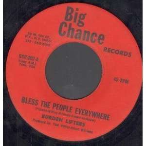   EVERYWHERE 7 INCH (7 VINYL 45) US BIG CHANCE BURDEN LIFTERS Music