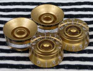 Les Paul Standard Gold Top Speed Control Knobs New Fit Gibson 