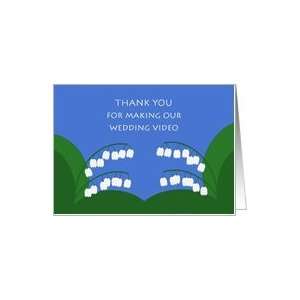  Wedding Video Thank You   Lily of the Valley Card Health 