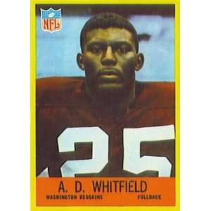  1967 Philadelphia #191 A.D. Whitfield