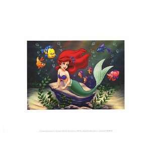  Little Mermaid Movie Poster, 14 x 11 (1989)