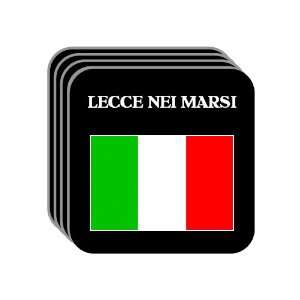  Italy   LECCE NEI MARSI Set of 4 Mini Mousepad Coasters 