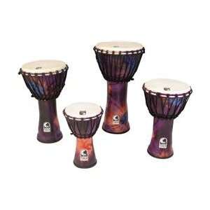  Toca Synergy Freestyle Rope Tuned Djembe 12 In Purple 