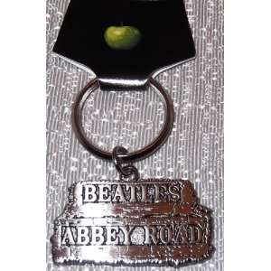  BEATLES Abbey Road Collectable Metal KEYCHAIN Everything 