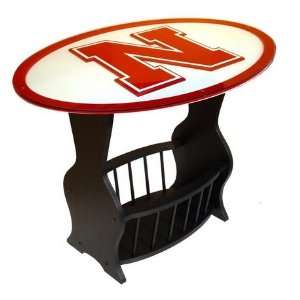  Nebraska Glass End Table 