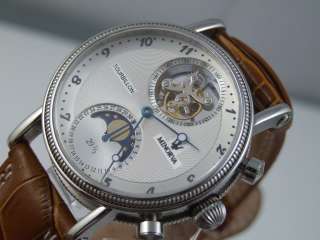 SS 29 1/2 moonphase date TV 1Min.Real 28600beat Flying Tourbillon