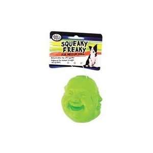 3 PACK SQUEAKY FREAKIES RUBBER TOY, Color May Vary 