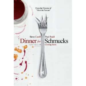  Dinner for Schmucks Movie Poster (11 x 17 Inches   28cm x 