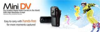 Worlds Smallest High Resolution Mini Video Camcorder (DVR), Incl. 2gb 