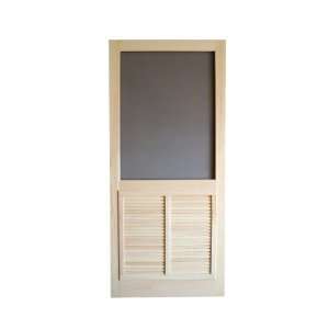  Screen Tight 32W Unfinished Wood Screen Door WPON32