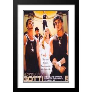 Growing Up Gotti 32x45 Framed and Double Matted TV Poster   Style C 