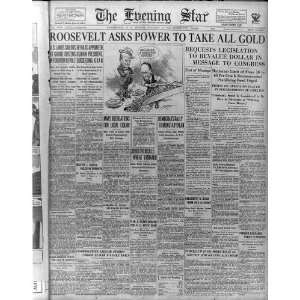    Evening Star,Washington,DC,1934,Roosevelt,Berryman