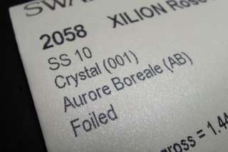 Crystal AB (001 AB) Factory Pack Various Size
