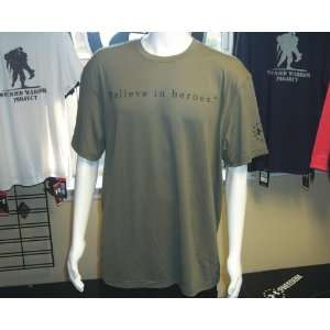  Under Armour Believe in Heroes T Shirts 1231940 MOD Green 