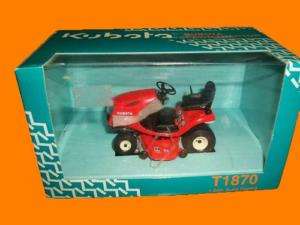 New In Box Kubota T1870 Tractor Mower Diecast Toy  