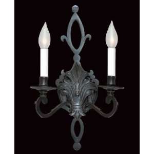 Savoy House Wall Sconces 9 9422 2 159 Chippendale 2 Light Sconce Nero 