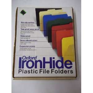  Oxford, 50328, Ironhide(tm), Assorted, Plastic File 