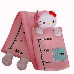  Soft Plush Kitty Height Measuring Ruler for Children Toys 