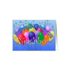   Balloon birthday bunch confetti celebration Card Health & Personal