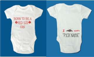 Infant creeper Born Red Sox fan poop Yankees Boston NY  