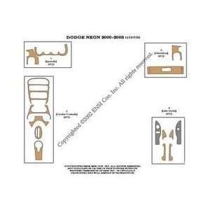   Neon Dash Trim Kit 00 04   15 pieces   Mustard Birdseye Maple (7 221