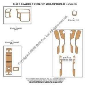   Kit 98 04   18 pieces   Mustard Birdseye Maple (7 221) Automotive