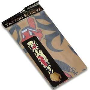   INDIANS OFFICIAL ADULT FAKE ARM TATTOO SLEEVE