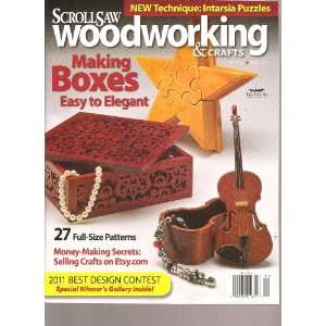 Scroll Saw Woodworking & Crafts Magazine (Making boxes easy to elegant 