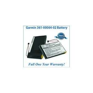  Extended Life Battery For Garmin Nuvi   361 00064 02 GPS 
