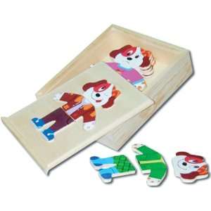  Puzzled Puzzle Box Medium   Dog Wooden Toys Toys & Games