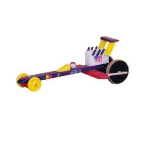  Dragster Wood Craft Kit Toys & Games