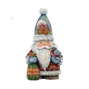  G.Debrekht Bag Of Joy Santa Ornament