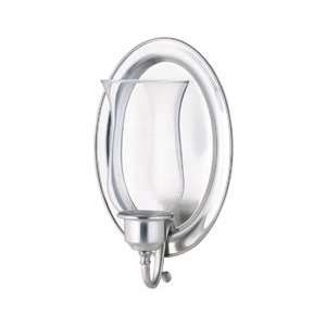  Woodbury Pewter Oval Sconce/Glass   10.5 in. Kitchen 