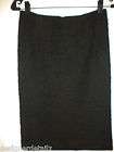 THEORY BOUCLE PENCIL SKIRT BLACK SIZE 00 NEW WITH TAGS