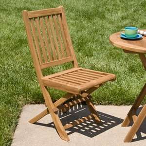 Holley Teak Wood Folding Chair 