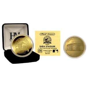  Shea Stadium 24KT Gold   Final Season  Commemorative Coin 