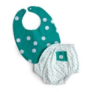  Lottsa Dots Bib & Bloomer Set