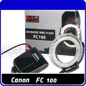   Macro Ring Flash Light FC100 For Canon Rebel XTi XS T3i T2i T1i XSi XT