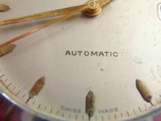 Bulova Swiss watch with glas bodum automatic all original Serialnr 