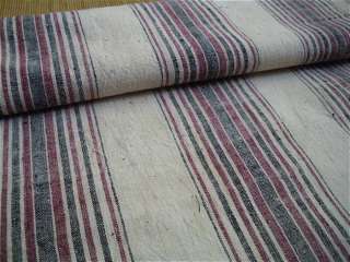 Antique Hand Woven Homespun Cotton Fabric Roll 3.2m/3.5 Yards  
