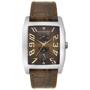  GUESS? Mens 85746G Brown Leather Watch Guess Watches
