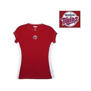  Minnesota Twins Womens Flash T shirt by Antigua Sport 