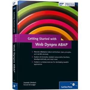   Started with Web Dynpro for ABAP [Hardcover] D. Ofenloch Books